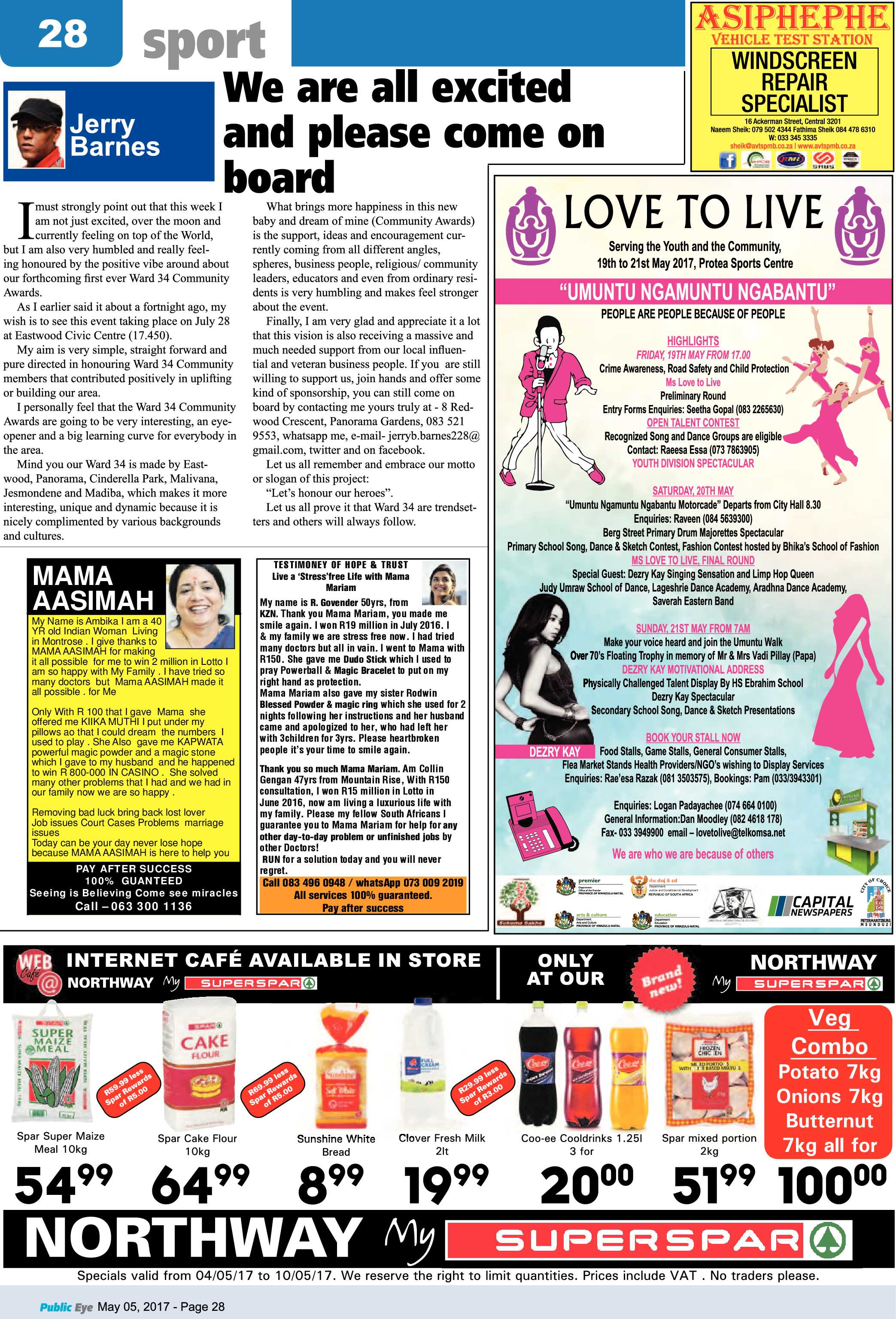 Public Eye 5 May 2015 page 28