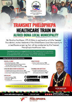 Alfred Duma Transnet Phelophepa