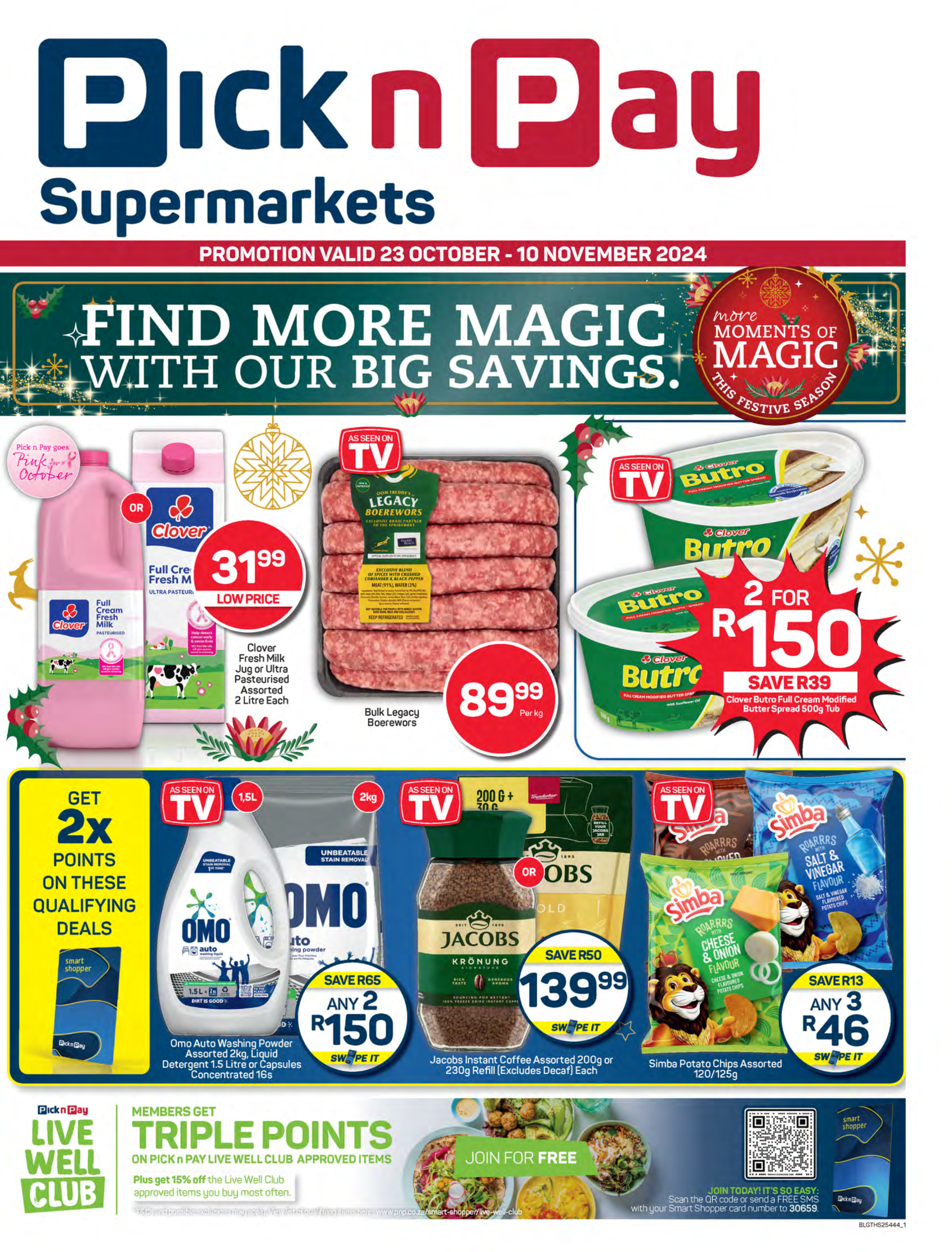 Pick n Pay 30 October 2024 page 1