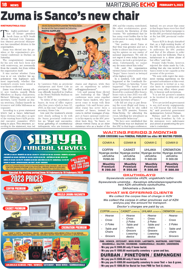Maritzburg Echo_030223 page 18