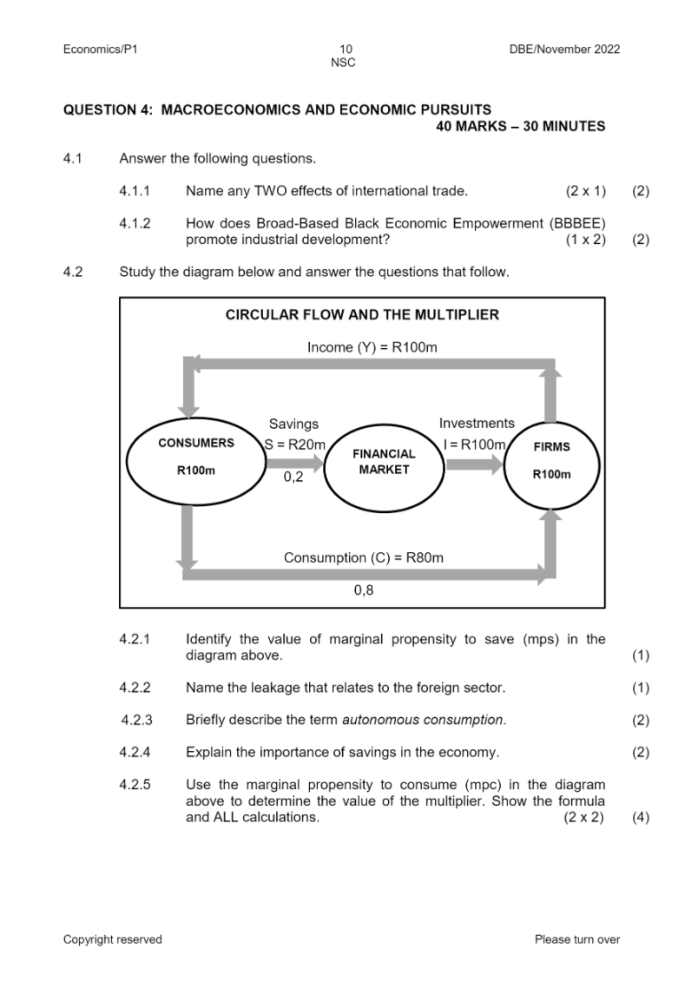 Economics Paper 1 page 10