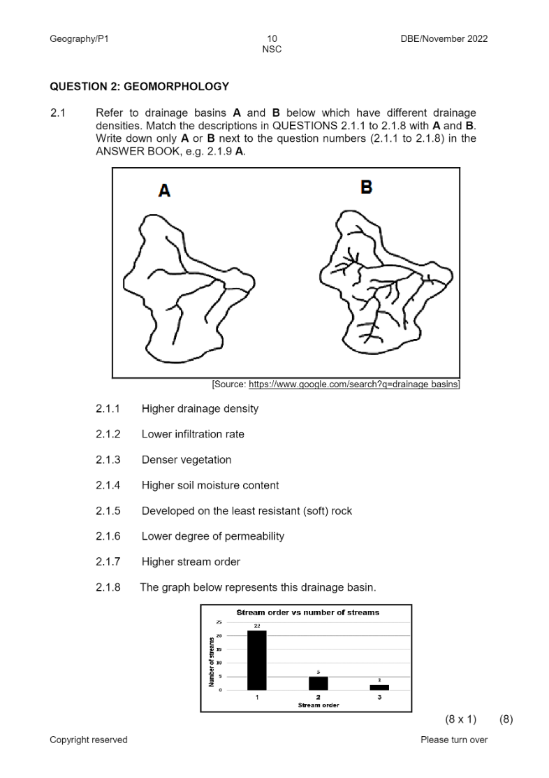 Geography Paper 1 page 10