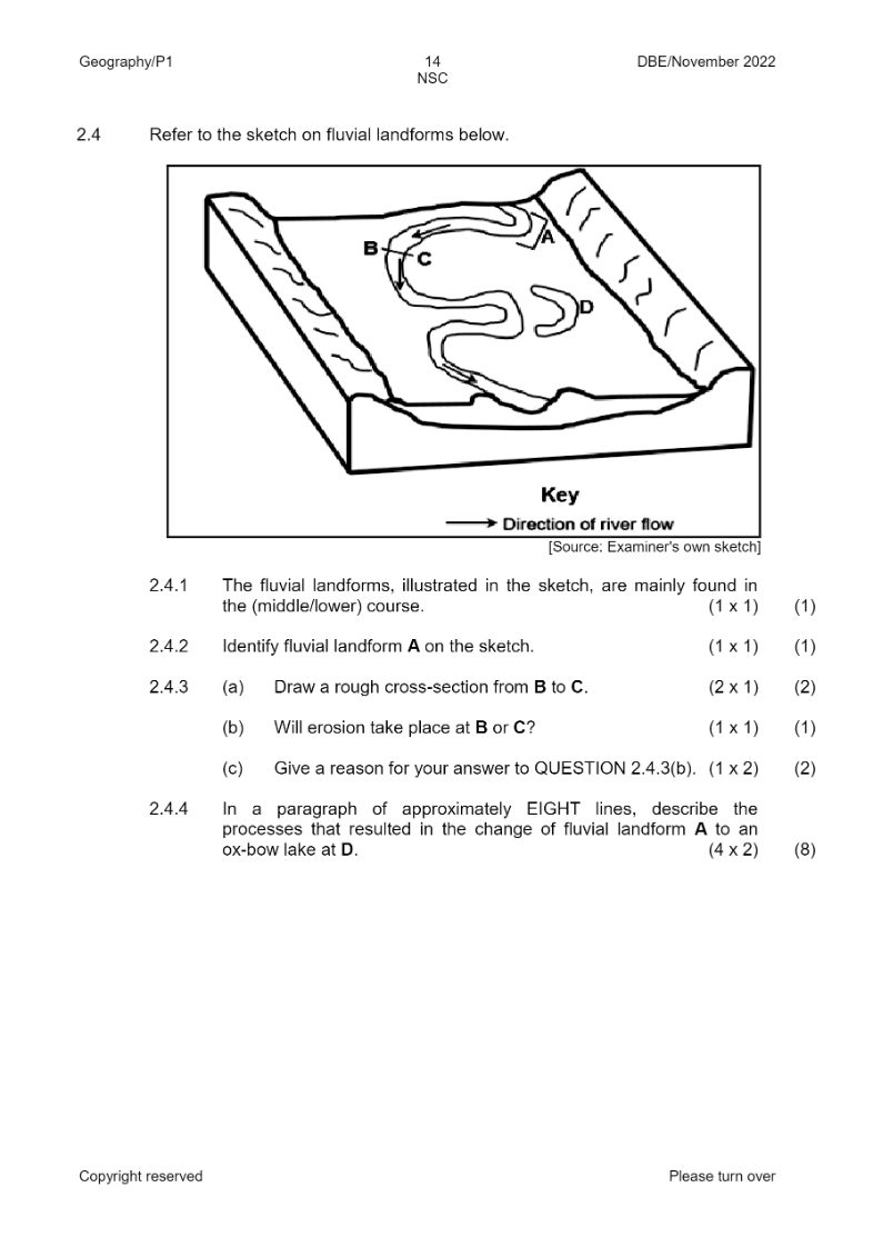 Geography Paper 1 page 14