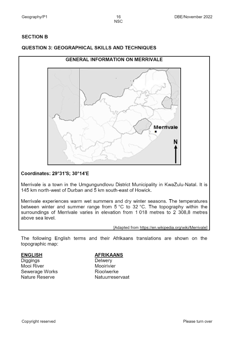 Geography Paper 1 page 16