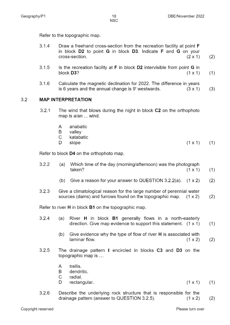Geography Paper 1 page 18