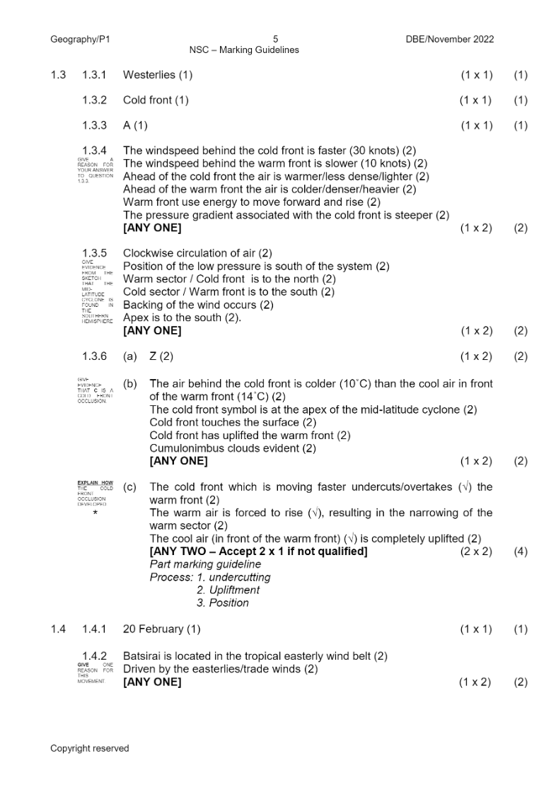 Geography Paper 1 page 25