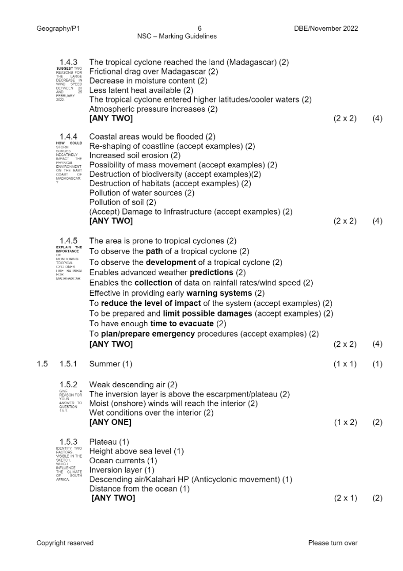 Geography Paper 1 page 26