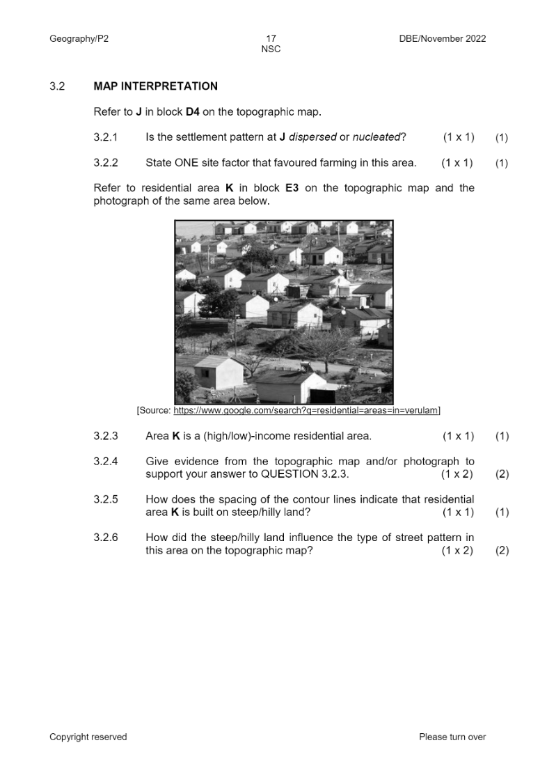 Geography Paper 2 page 17