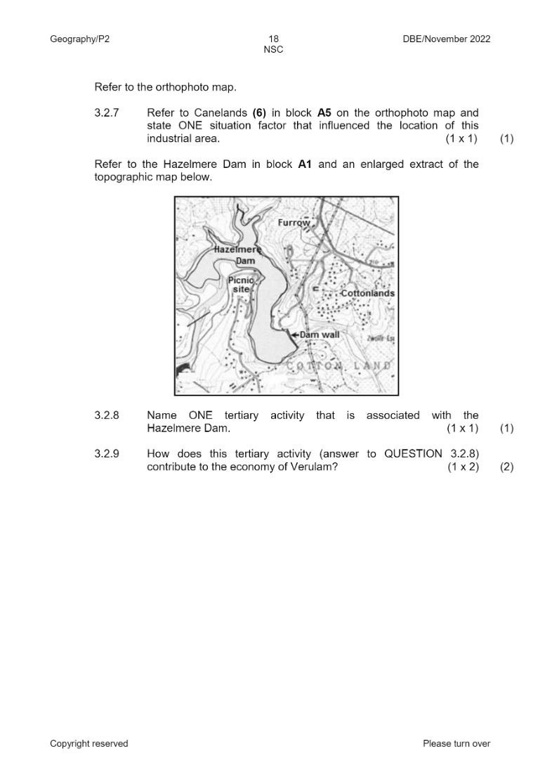 Geography Paper 2 page 18