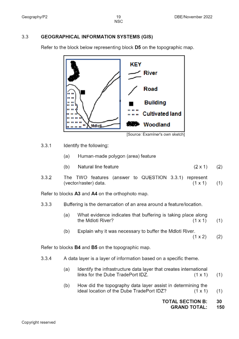 Geography Paper 2 page 19