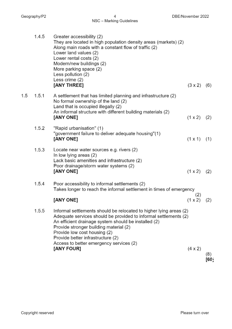 Geography Paper 2 page 23