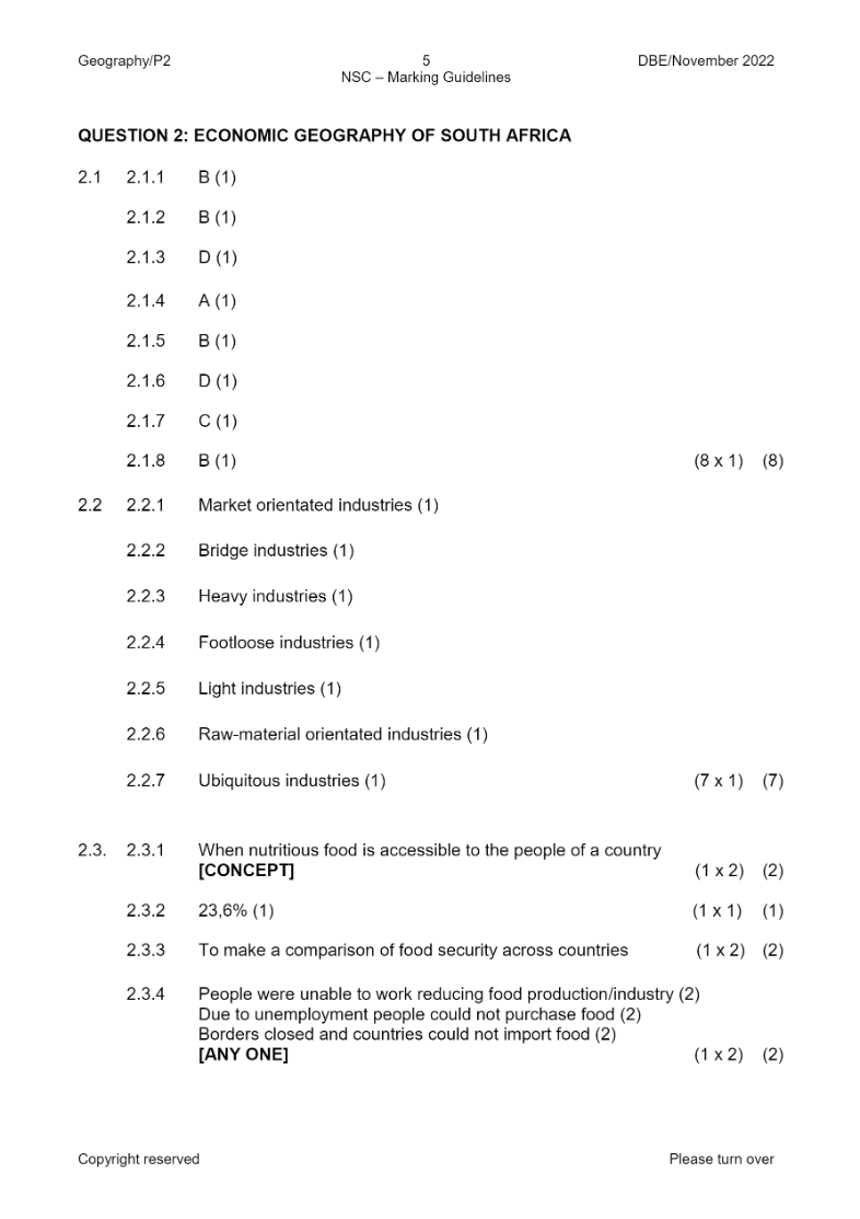 Geography Paper 2 page 24