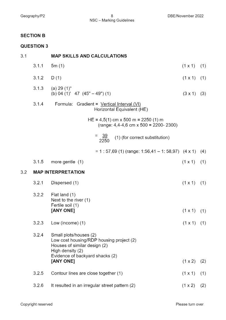 Geography Paper 2 page 27