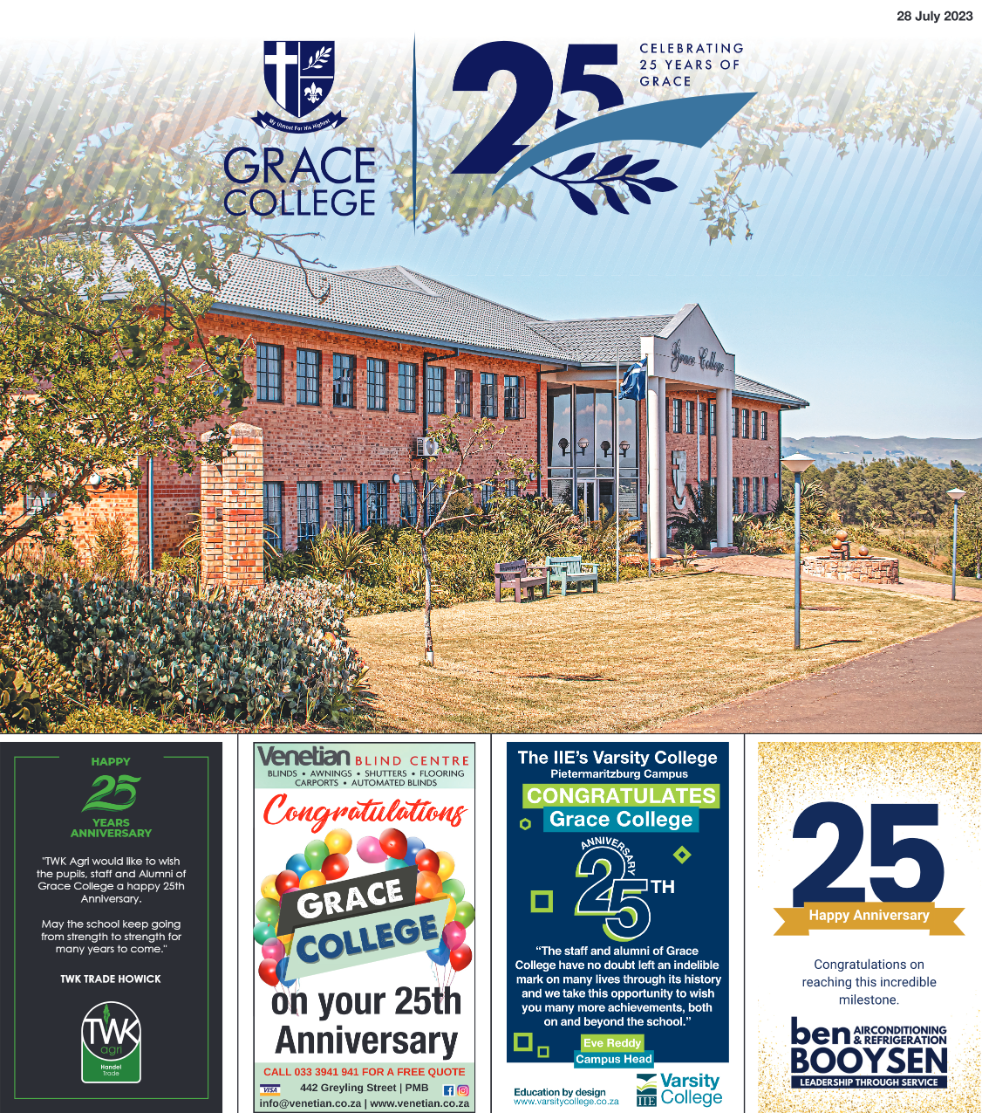 Grace College 28.07.23 page 1
