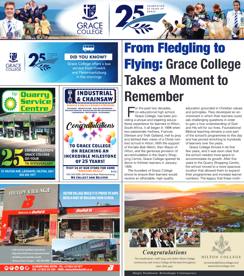 Grace College 28.07.23 page 2