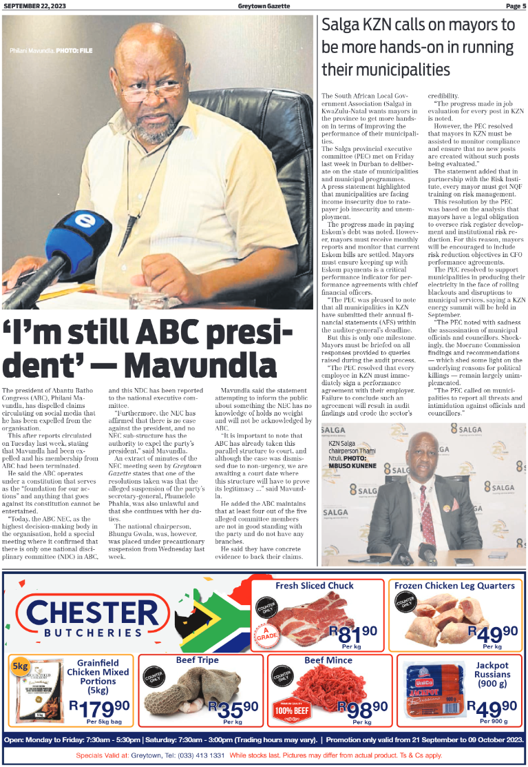 Greytown Gazette 220923 page 5