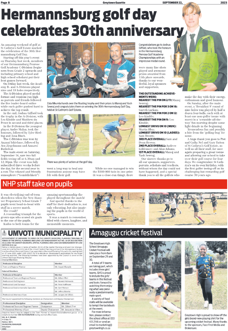 Greytown Gazette 220923 page 8