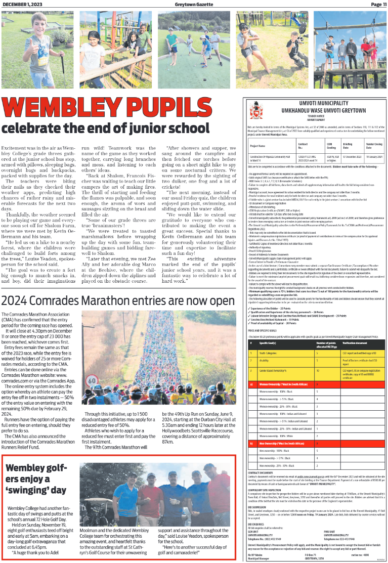 Greytown Gazette 011223 page 11