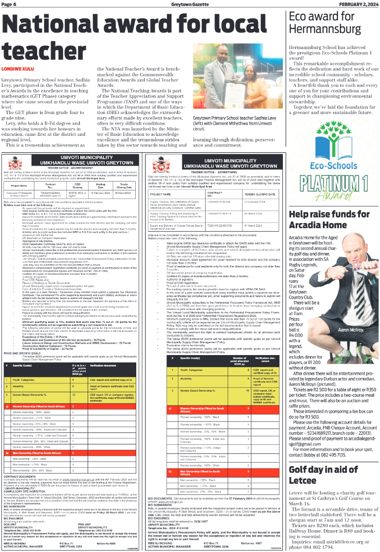 Greytown Gazette 020224 page 5