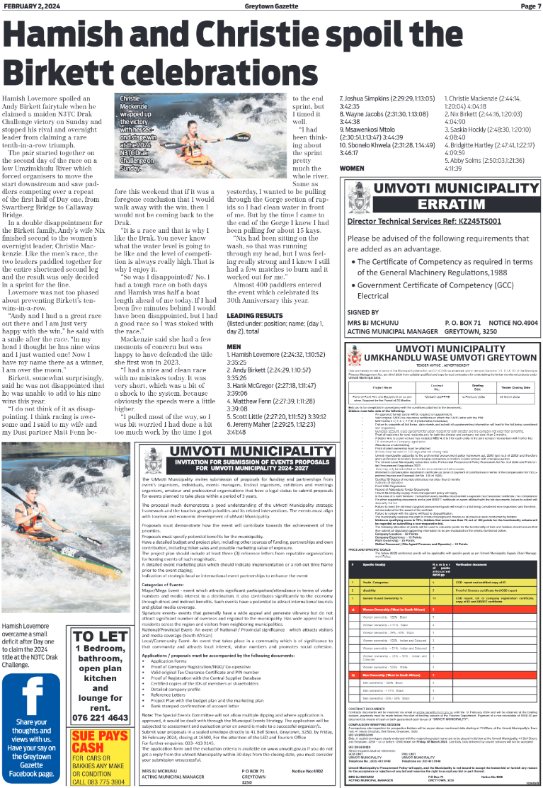 Greytown Gazette 020224 page 6