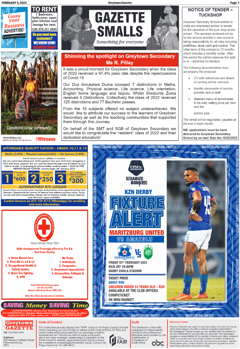 Greytown Gazette 030223 page 7