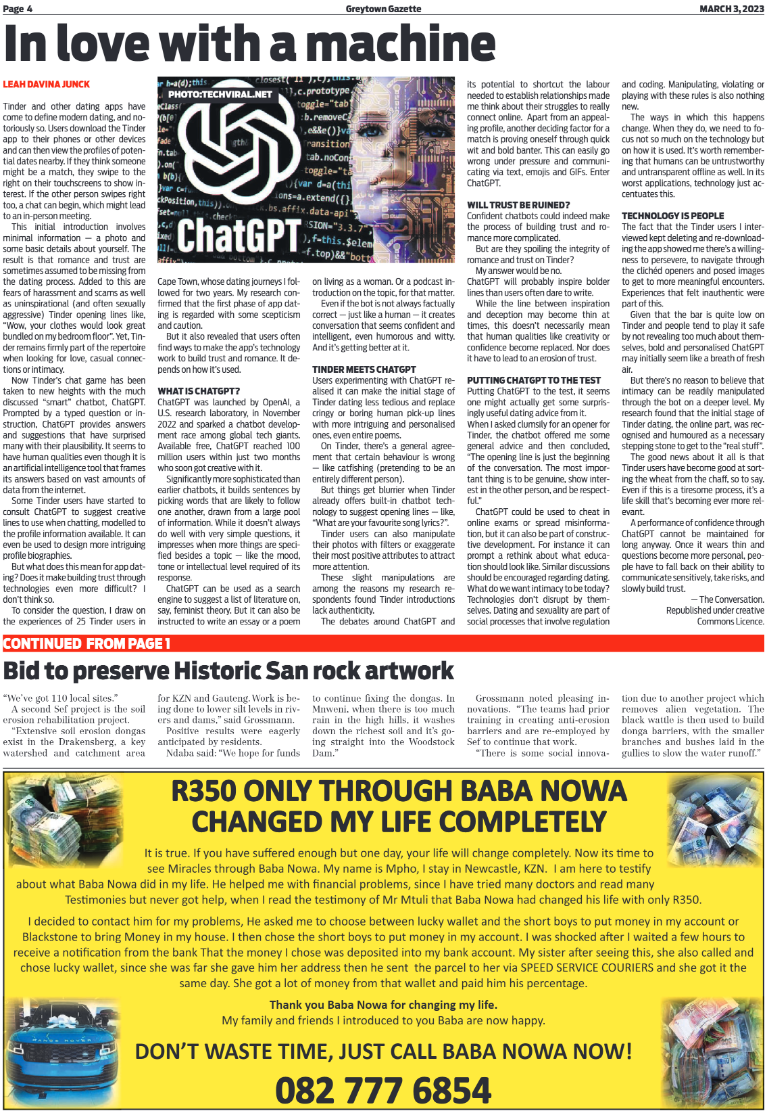 Greytown Gazette 030323 page 4