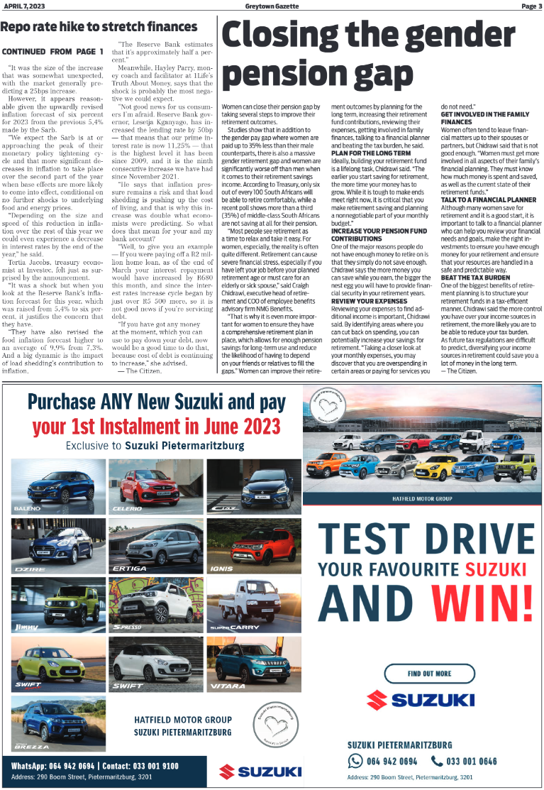 Greytown Gazette 070423 page 3