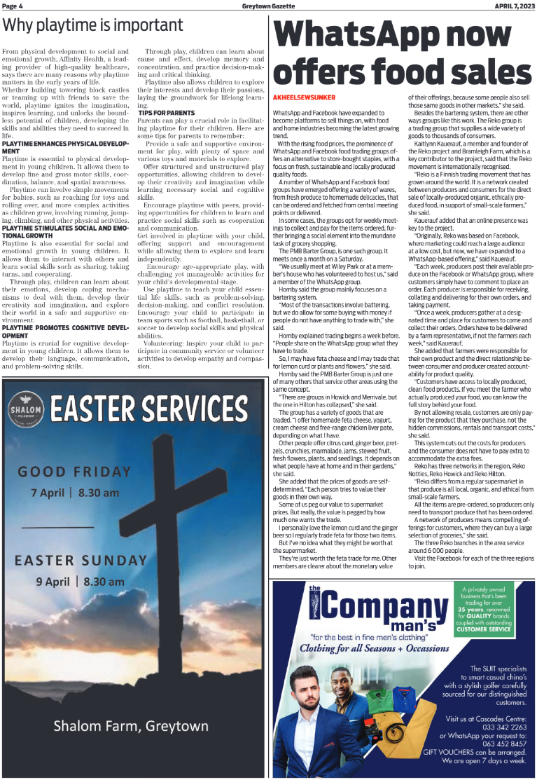Greytown Gazette 070423 page 4