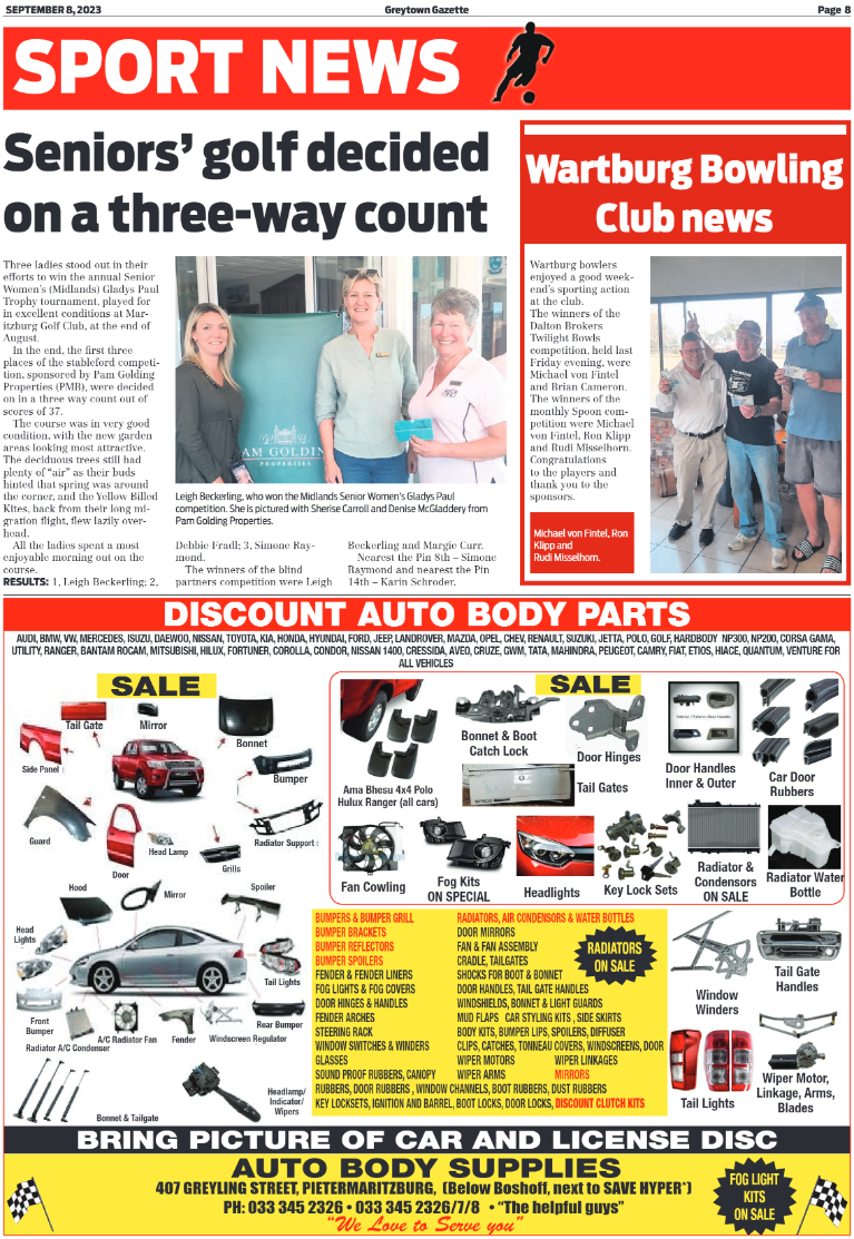 Greytown Gazette 080923 page 8