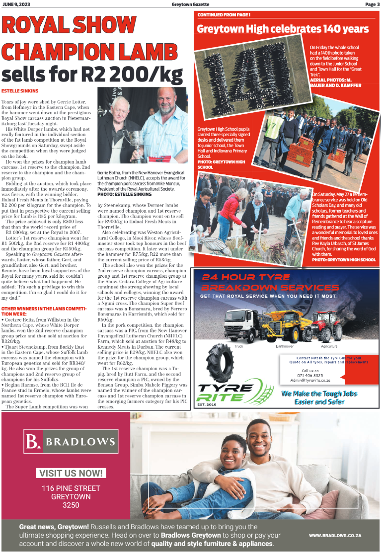 Greytown Gazette 090623 page 3