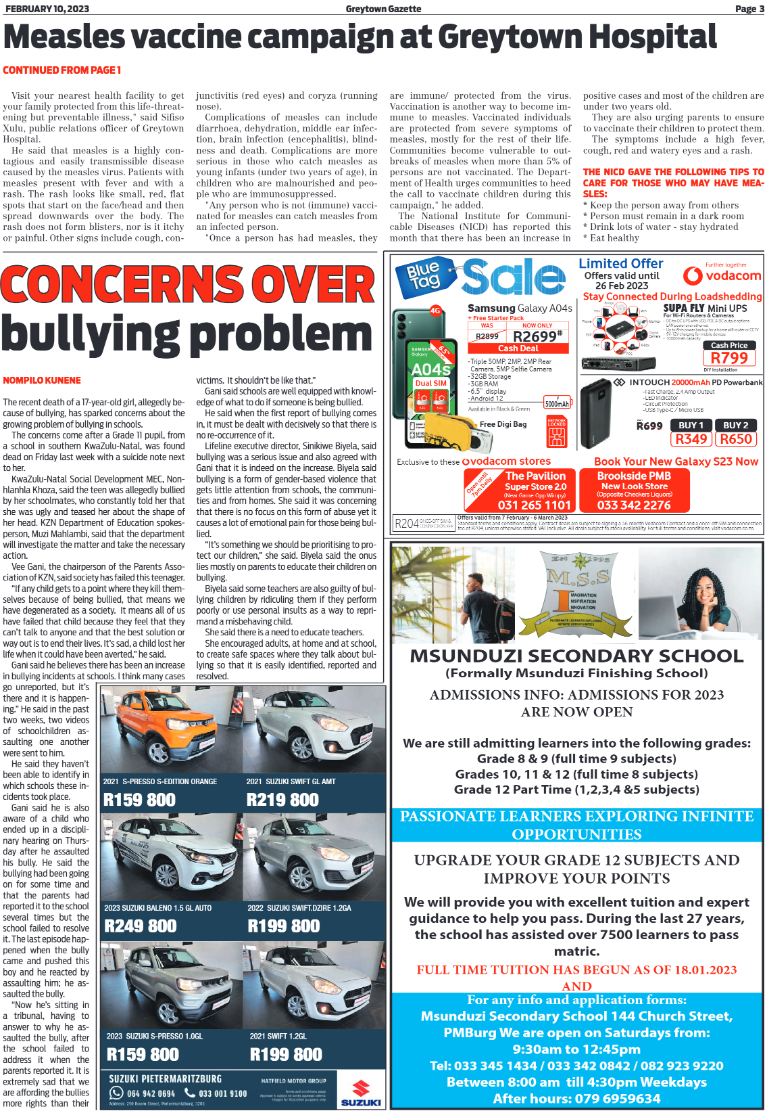 Greytown Gazette 100223 page 3