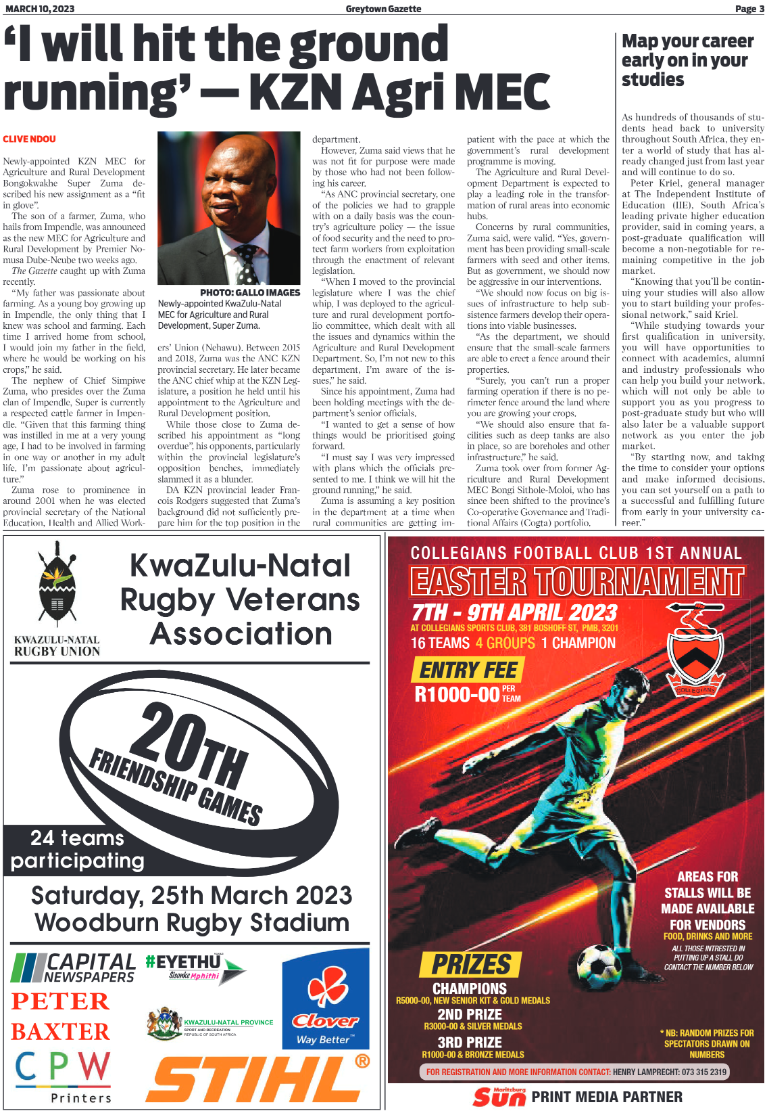 Greytown Gazette 10/03/23 page 3