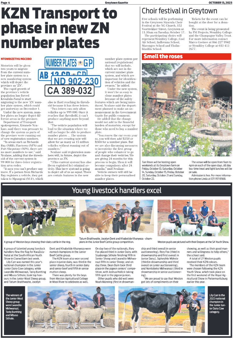 Greytown Gazette 131023 page 4