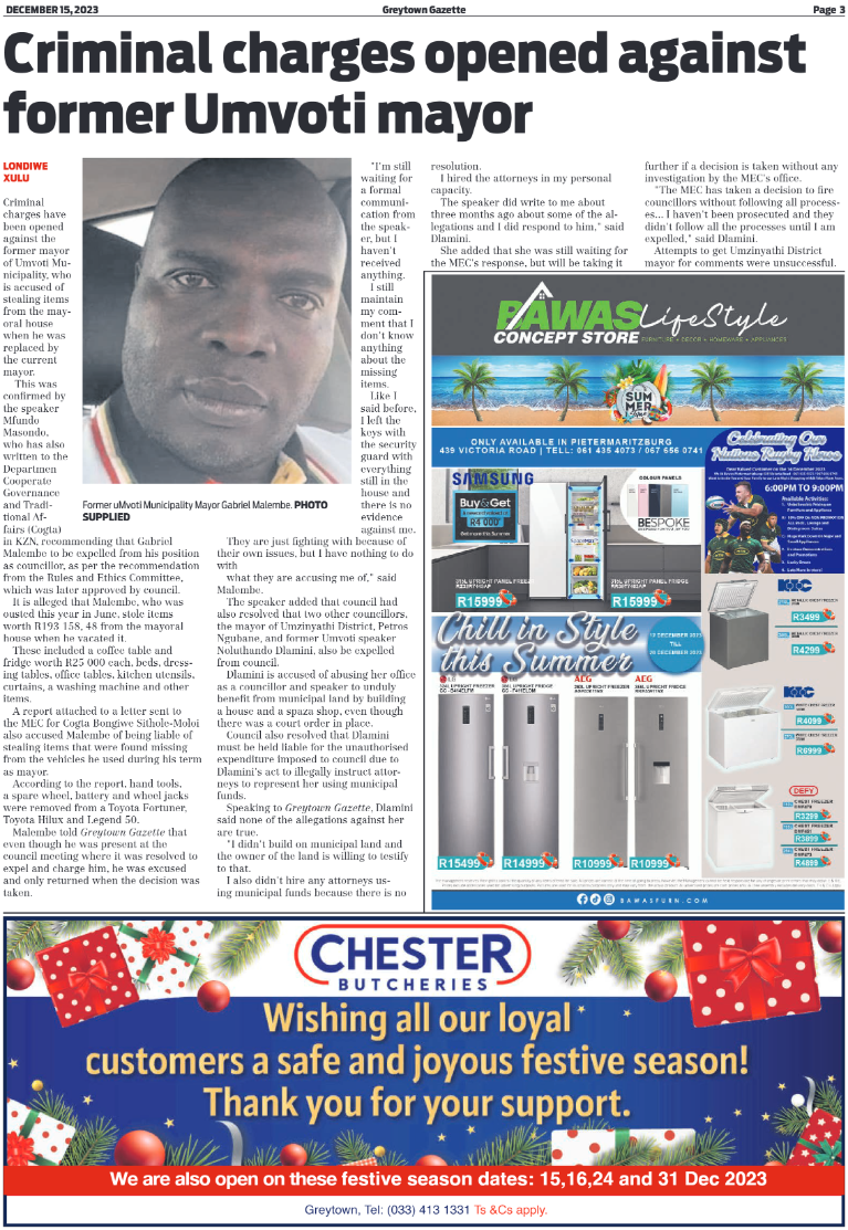 Greytown Gazette 151223 page 3