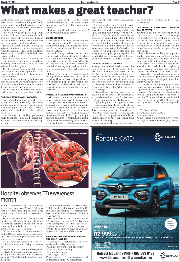 Greytown Gazette 170323 page 3