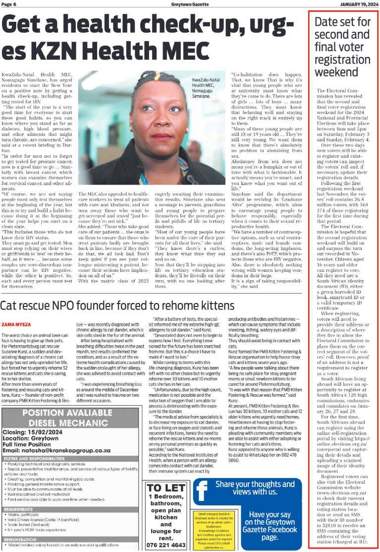 Greytown Gazette 190124 page 6