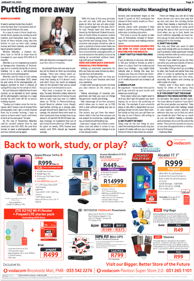 Greytown Gazette 200123 page 5