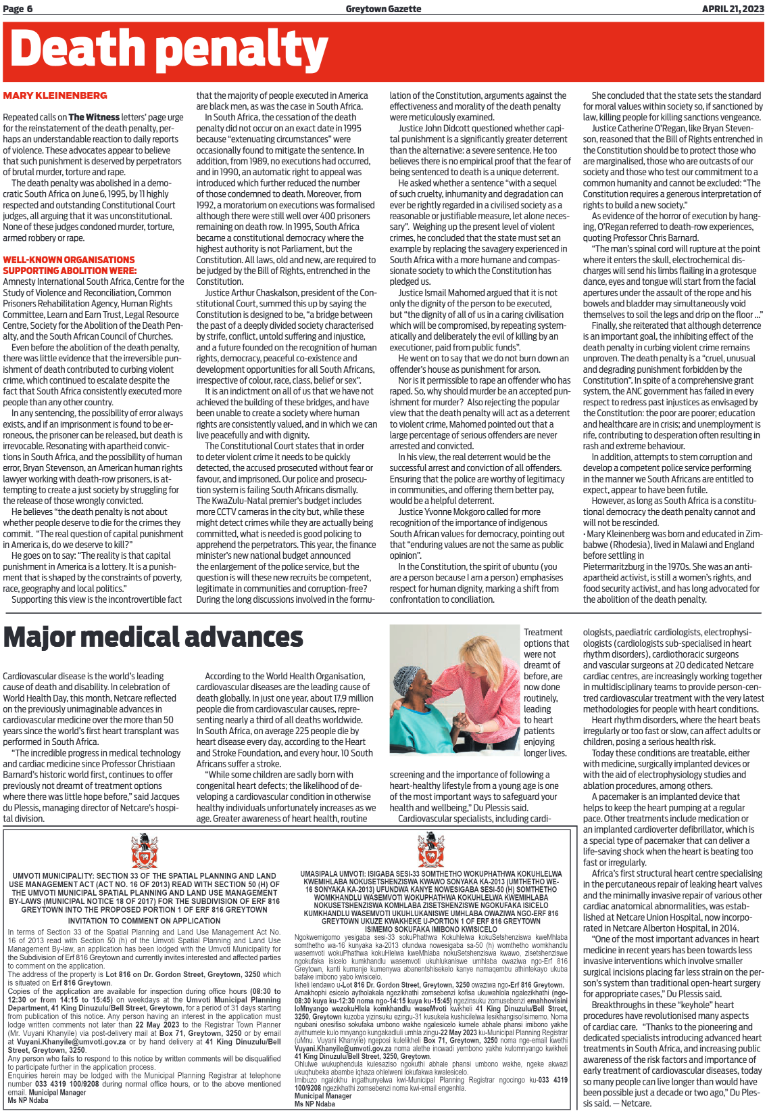 Greytown Gazette 210423 page 6