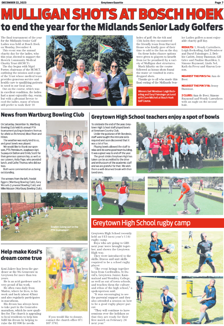Greytown Gazette 221223 page 7