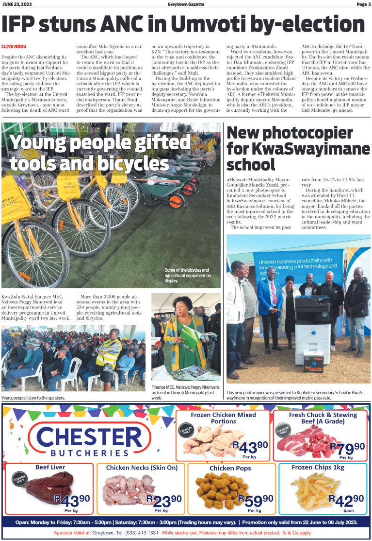 Greytown Gazette 230623 page 3