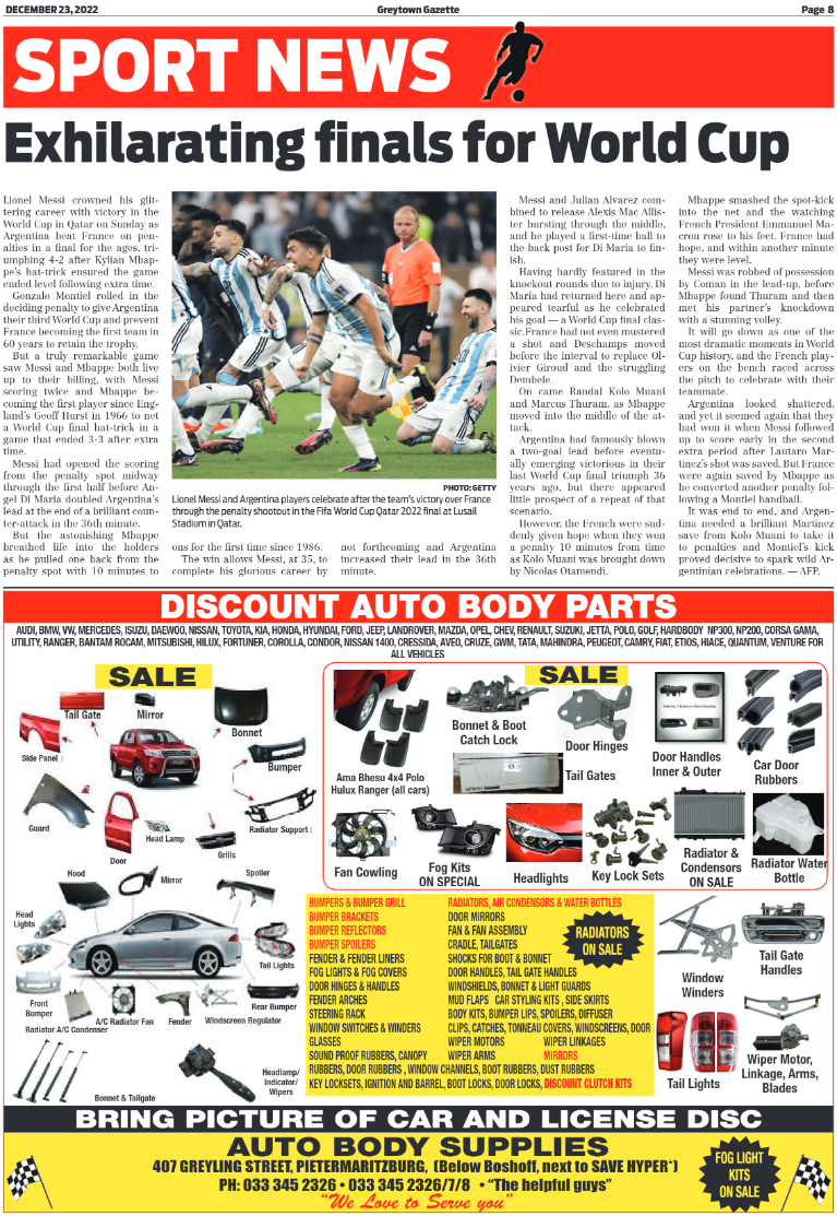 Greytown Gazette 231222 page 8