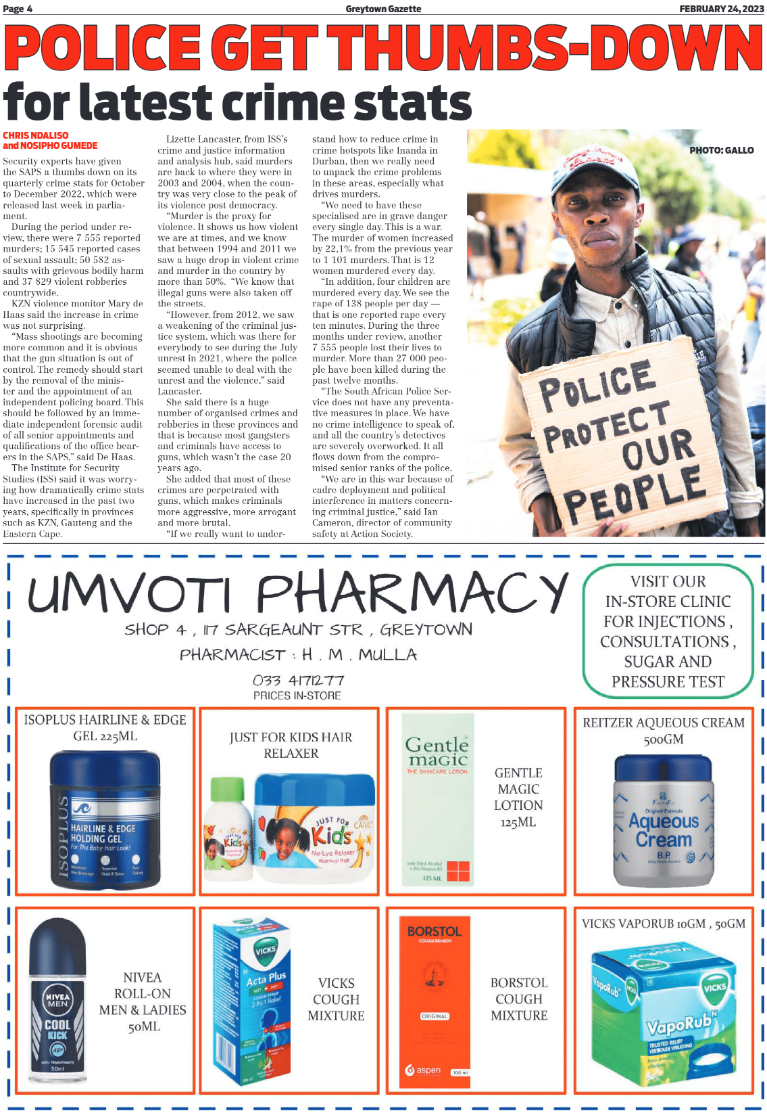 Greytown Gazette 240223 page 4