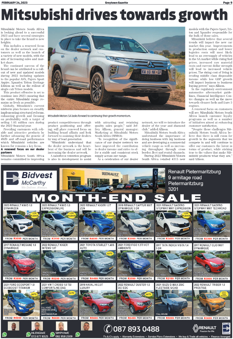 Greytown Gazette 240223 page 9