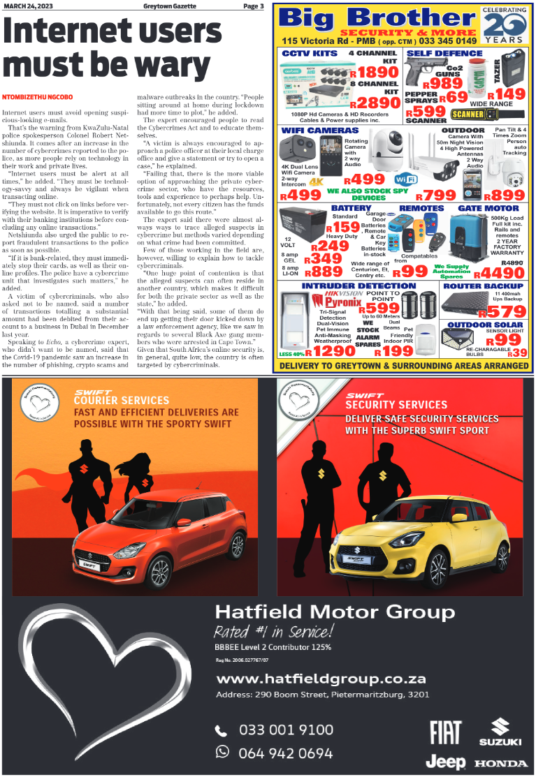 Greytown Gazette 240323 page 3