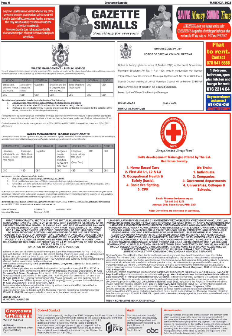 Greytown Gazette 240323 page 6