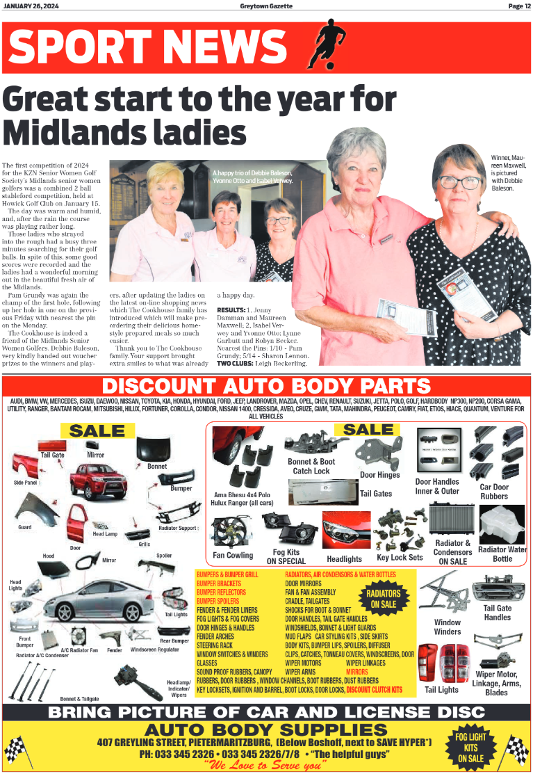 Greytown Gazette 260124 page 12