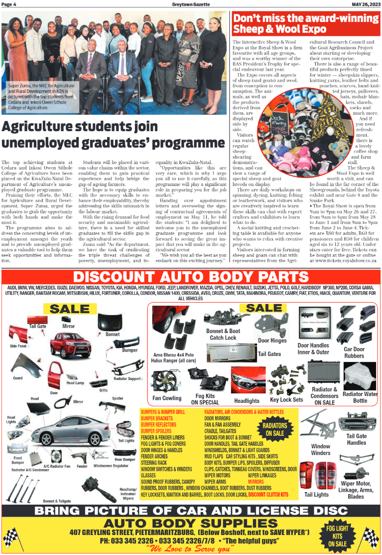 Greytown Gazette 260523 page 4