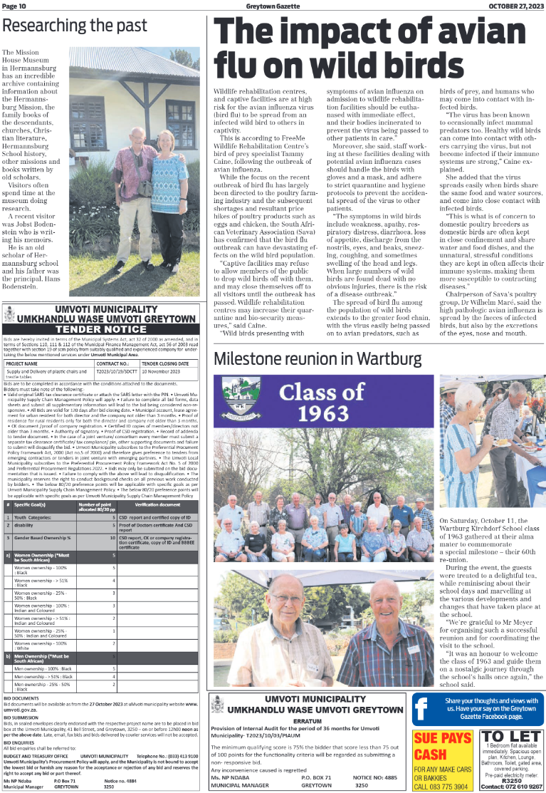Greytown Gazette 271023 page 10