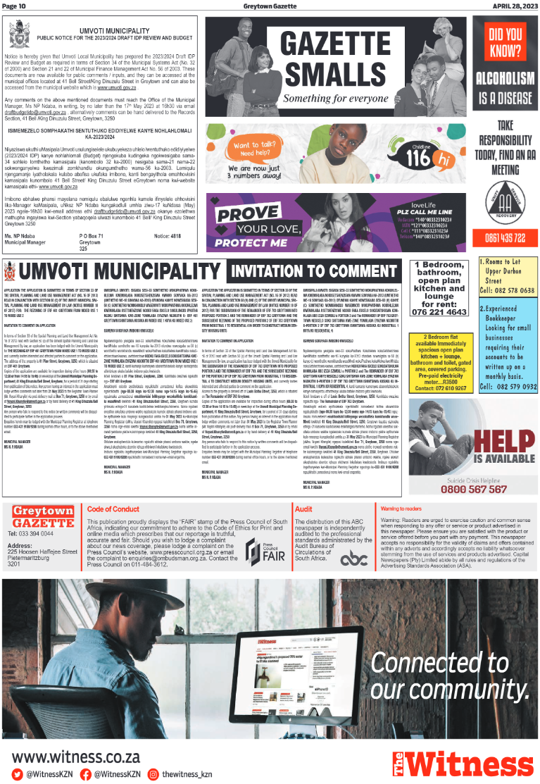 Greytown Gazette 280423 page 9