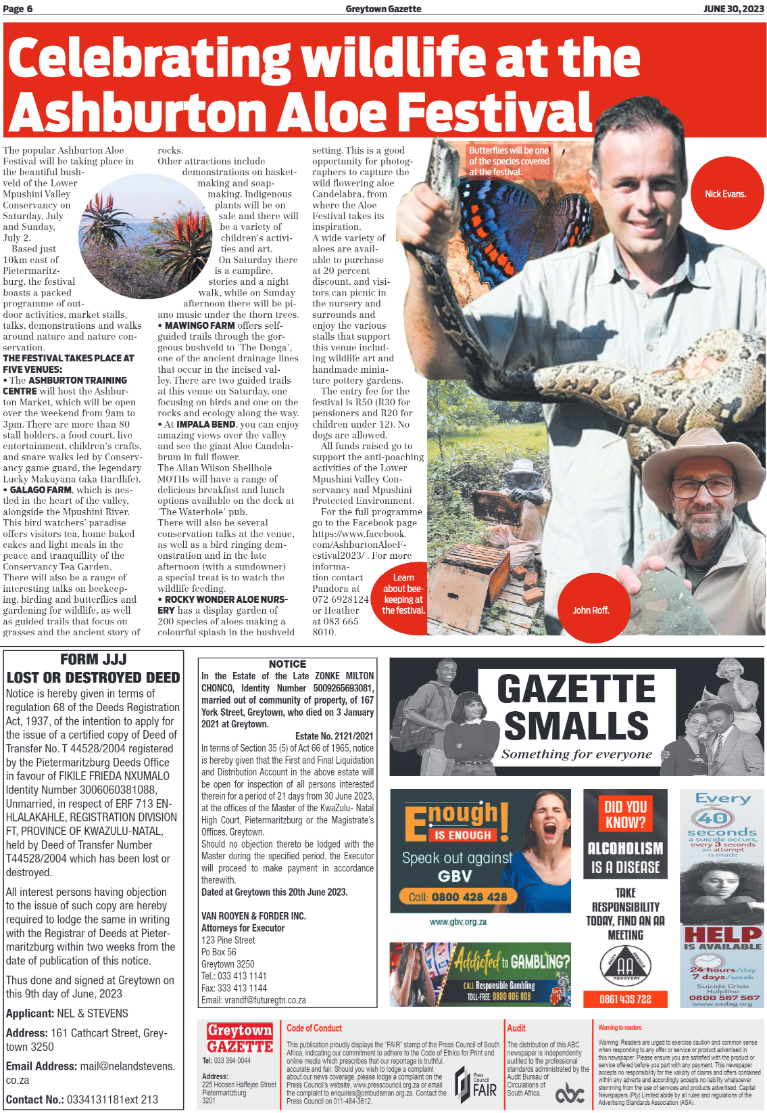 Greytown Gazette 300623 page 5